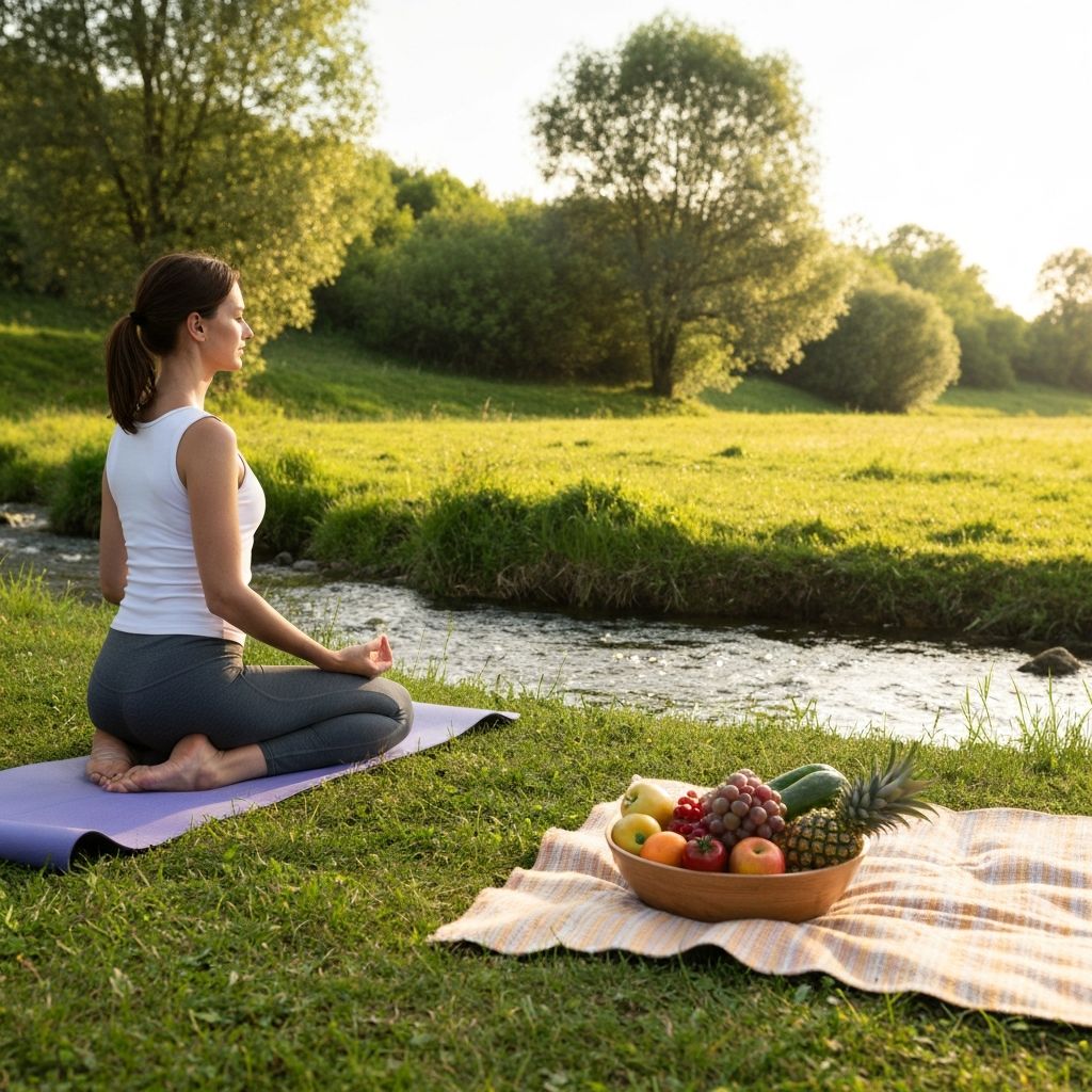 Pokojná scenéria reprezentujúca wellness a pohodu